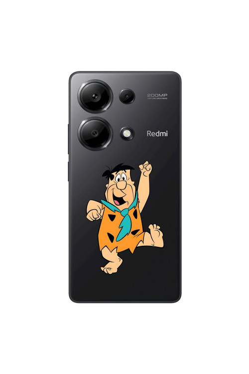 Xiaomi Redmi Note 13 Pro Uyumlu Şeffaf Kılıf Cartoon 3 Tasarımlı
