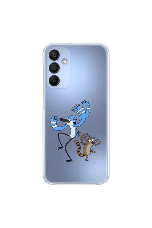 Samsung Galaxy A15 Uyumlu Şeffaf Kılıf Cartoon 13 Tasarımlı