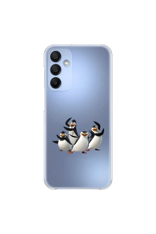 Samsung Galaxy A15 Uyumlu Şeffaf Kılıf Cartoon 8 Tasarımlı