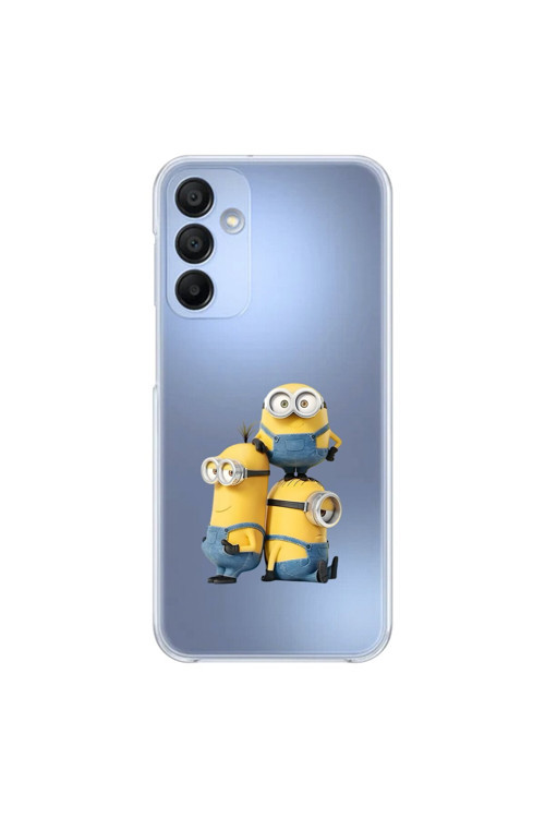 Samsung Galaxy A15 Uyumlu Şeffaf Kılıf Cartoon 10 Tasarımlı