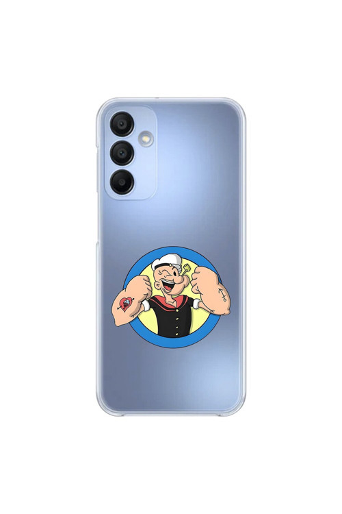 Samsung Galaxy A15 Uyumlu Şeffaf Kılıf Cartoon 12 Tasarımlı
