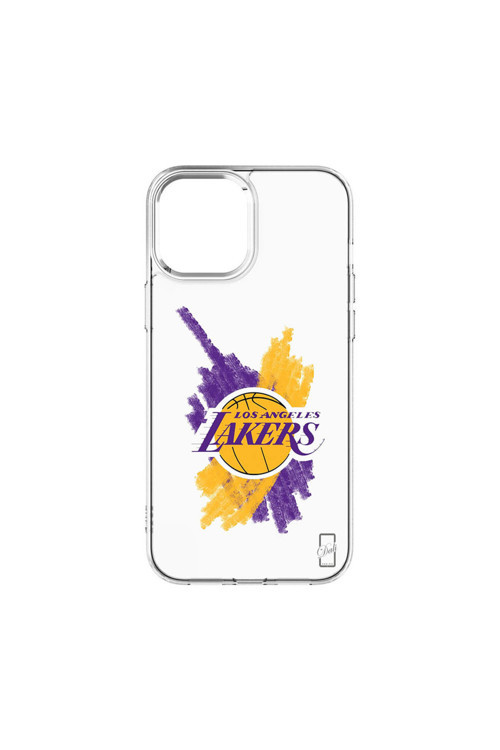 Ppkin İphone 15 Uyumlu Şeffaf Kılıf Lakers