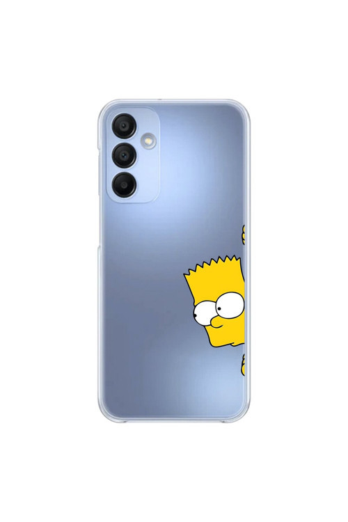 Samsung Galaxy A15 Uyumlu Şeffaf Kılıf Cartoon 16 Tasarımlı