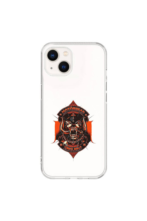 İphone 15 Uyumlu Şeffaf Kılıf Motörhead Tasarımlı