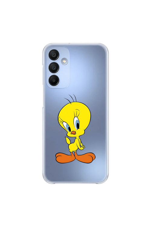 Samsung Galaxy A15 Uyumlu Şeffaf Kılıf Cartoon 17 Tasarımlı
