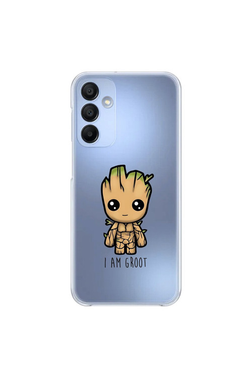 Samsung Galaxy A15 Uyumlu Şeffaf Kılıf Chibi 1 Tasarımlı