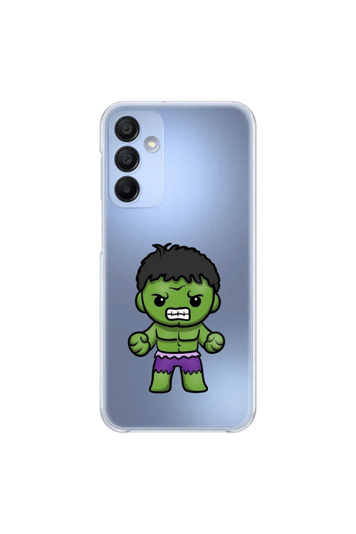 Samsung Galaxy A15 Uyumlu Şeffaf Kılıf Chibi 3 Tasarımlı