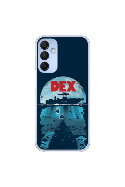 Samsung Galaxy A15 Uyumlu Şeffaf Kılıf Dexter Tasarımlı