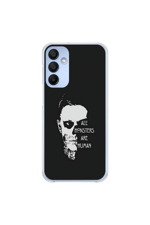 Samsung Galaxy A15 Uyumlu Şeffaf Kılıf American Horror Story Tasarımlı