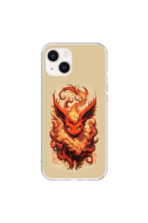 İphone 15 Uyumlu Şeffaf Kılıf Pokemon 6 Tasarımlı