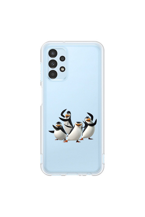 Samsung Galaxy A13 Uyumlu Şeffaf Kılıf Cartoon 8 Tasarımlı