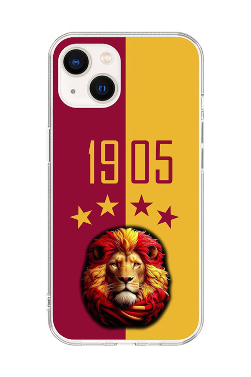 İphone 15 Plus Uyumlu Şeffaf Kılıf Şeffaf 1905 Aslan Tasarımlı