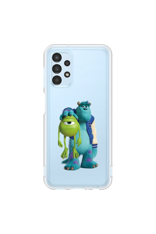Samsung Galaxy A13 Uyumlu Şeffaf Kılıf Cartoon 15 Tasarımlı
