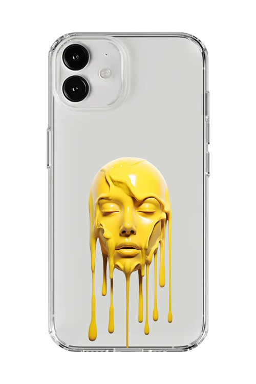 İphone 12 Uyumlu Şeffaf Kılıf Estetik Yüz 6 Tasarımlı