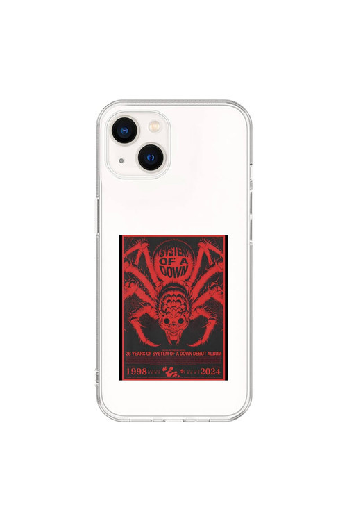 İphone 15 Plus Uyumlu Şeffaf Kılıf System Of A Down Tasarımlı