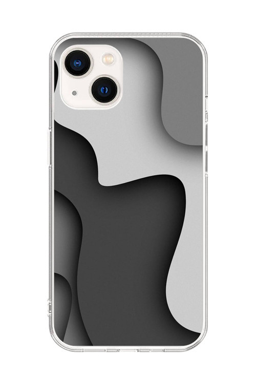 İphone 15 Plus Uyumlu Şeffaf Kılıf Şeffaf Wallpaper 2 Tasarımlı