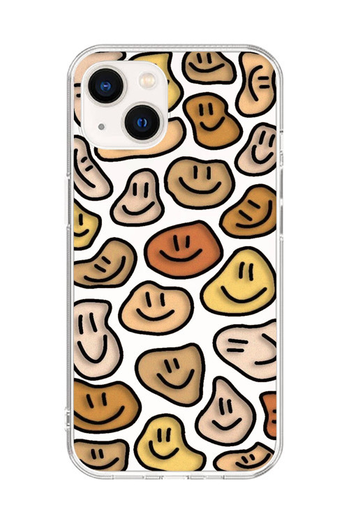 İphone 15 Plus Uyumlu Şeffaf Kılıf Şeffaf Wallpaper 8 Tasarımlı