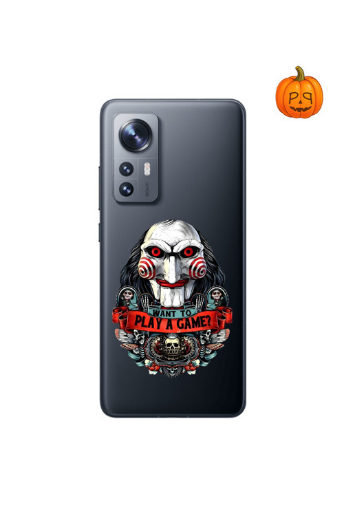 Ppkin Dali Design Xiaomi Mi 12 Lite Uyumlu Şeffaf Kılıf Horror 7 Tasarımlı