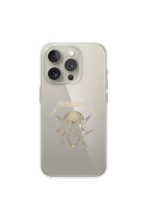 İphone 11 Pro Uyumlu Şeffaf Kılıf Metallica Tasarımlı