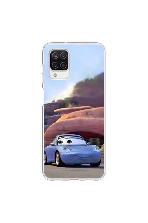 Samsung Galaxy A12 Uyumlu Şeffaf Kılıf Couple Sally 2 Tasarımlı