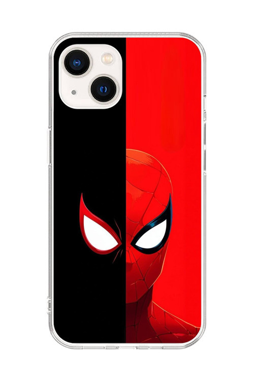 İphone 15 Uyumlu Şeffaf Kılıf Spider-Man 2 Tasarımlı