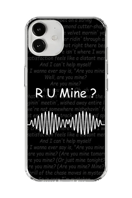İphone 12 Mini Uyumlu Şeffaf Kılıf R U Mine Couple (Çift) Tasarımlı