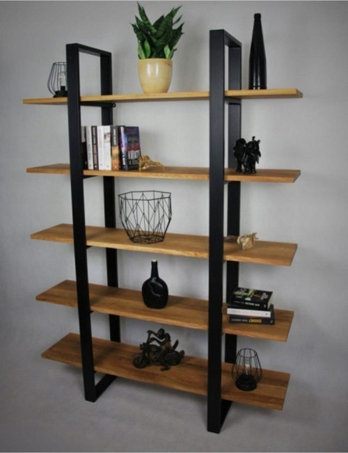 Güvendekorarif Metal Kitaplık