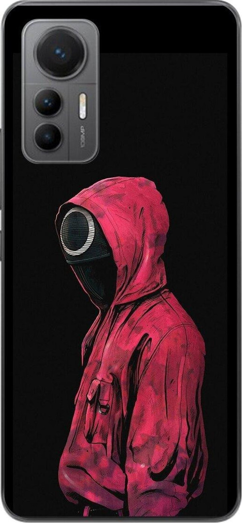Xiaomi Mi 12 Lite Uyumlu Şeffaf Kılıf Squid Game Tasarımlı