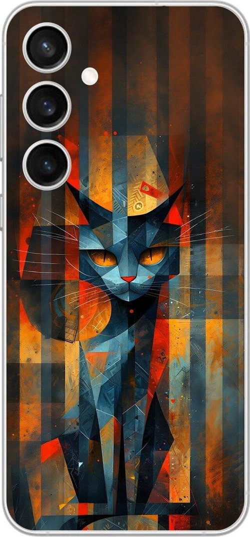 Samsung Galaxy S23 Uyumlu Şeffaf Kılıf Aesthetic 2 Tasarımlı