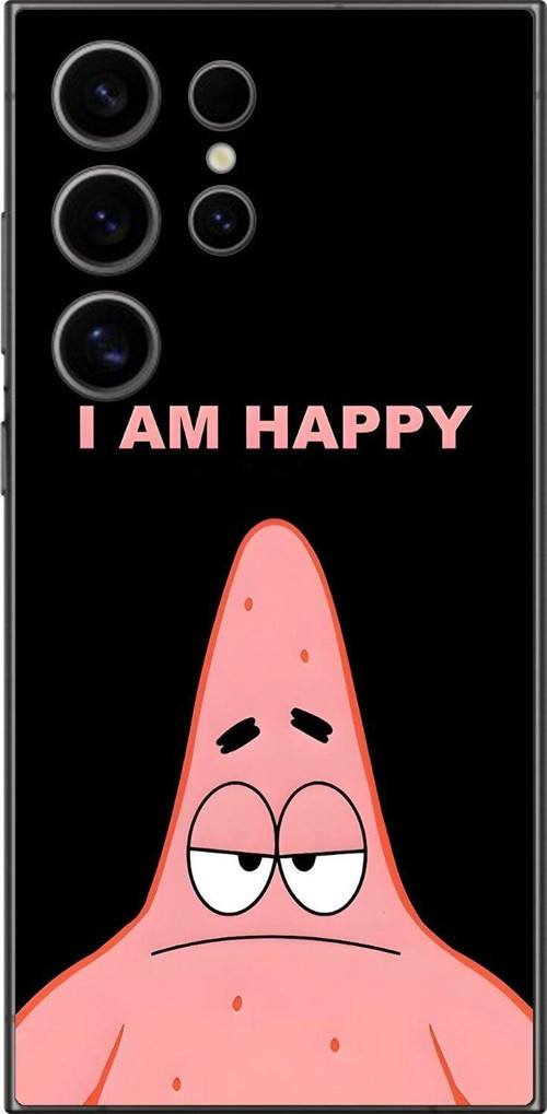 Samsung Galaxy S24 Ultra Uyumlu Şeffaf Kılıf Sponge Bob Tasarımlı 2
