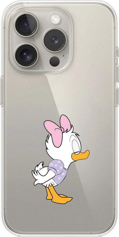 İphone 15 Pro Max Uyumlu Şeffaf Kılıf Couple Ördek 1 Tasarımlı