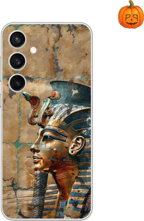 Samsung Galaxy S23 Uyumlu Şeffaf Kılıf Antik Mısır 6 Tasarımlı