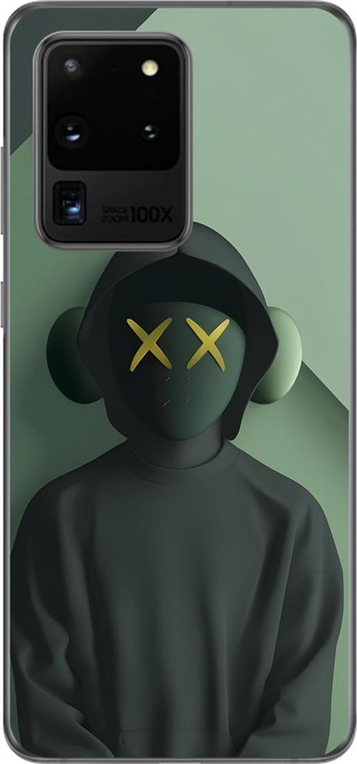 Samsung Galaxy S20 Ultra Uyumlu Şeffaf Kılıf No Face 1 Tasarımlı