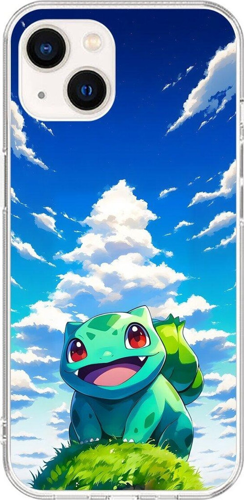 İphone 15 Uyumlu Şeffaf Kılıf Pokemon 4 Tasarımlı