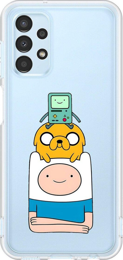 Samsung Galaxy A13 Uyumlu Şeffaf Kılıf Cartoon 1 Tasarımlı