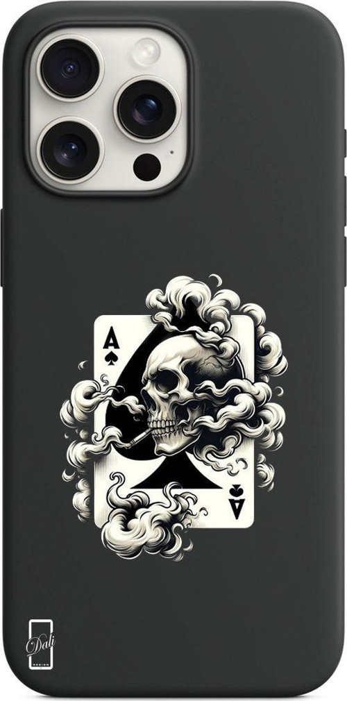 İphone 15 Pro Max Lansman Kılıf Skullcard