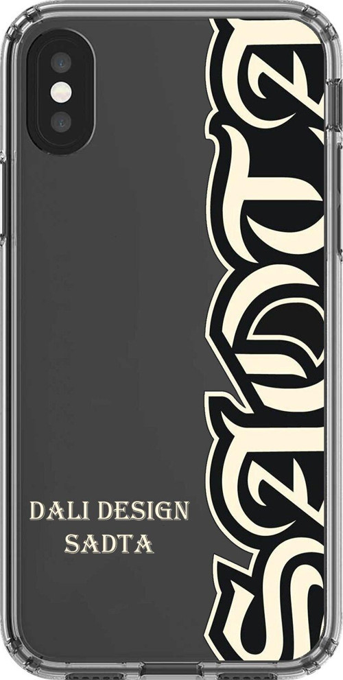 İphone Xs Max Uyumlu Şeffaf Kılıf Sadta 'Dali Design' Tasarımlı