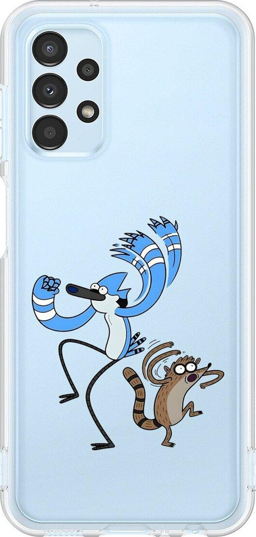 Samsung Galaxy A13 Uyumlu Şeffaf Kılıf Cartoon 13 Tasarımlı