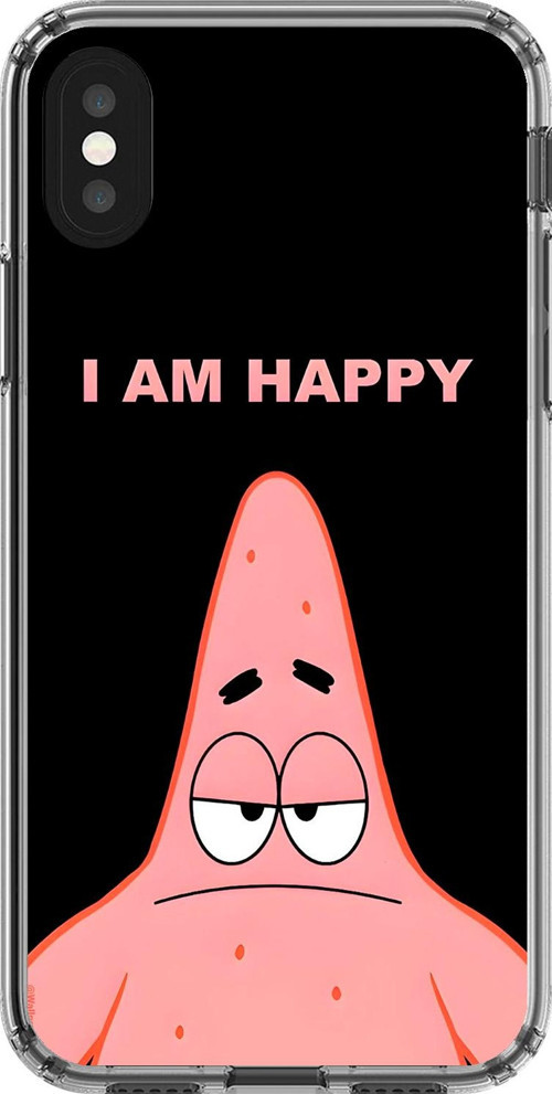 İphone Xs Uyumlu Şeffaf Kılıf Sponge Bob Tasarımlı 2