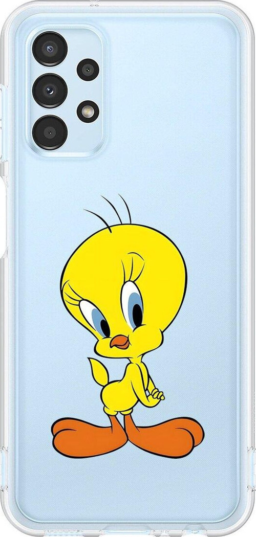 Samsung Galaxy A13 Uyumlu Şeffaf Kılıf Cartoon 17 Tasarımlı