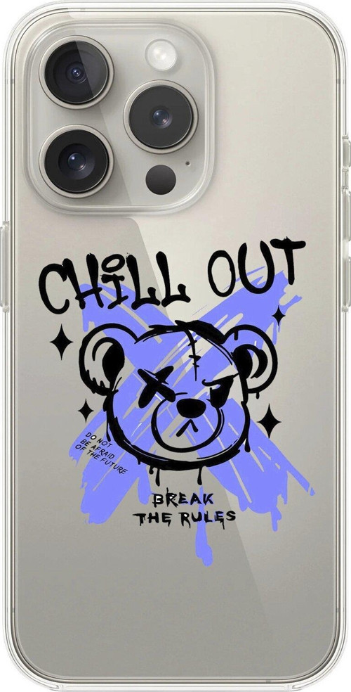 İphone 12 Pro Max Uyumlu Şeffaf Kılıf Graffiti 8 Tasarımlı