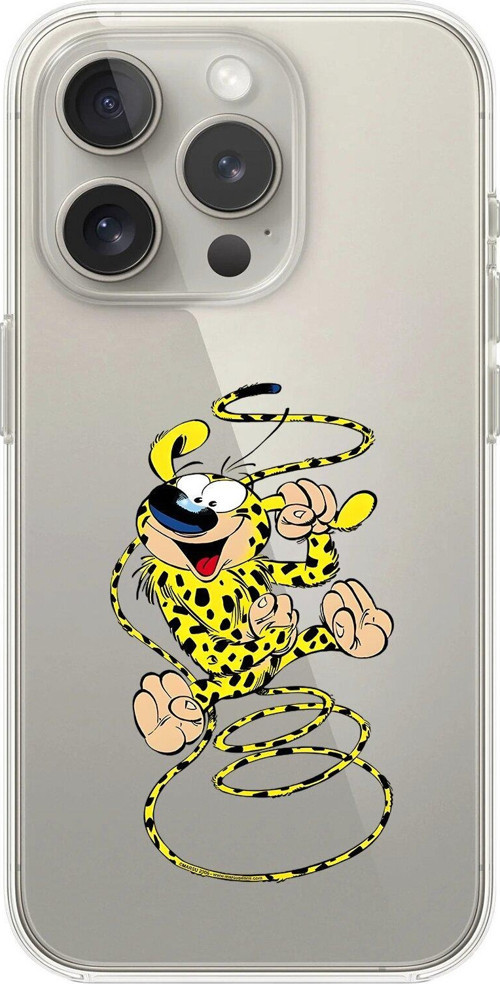 İphone 14 Pro Uyumlu Şeffaf Kılıf Cartoon Marsupilami 9 Tasarımlı