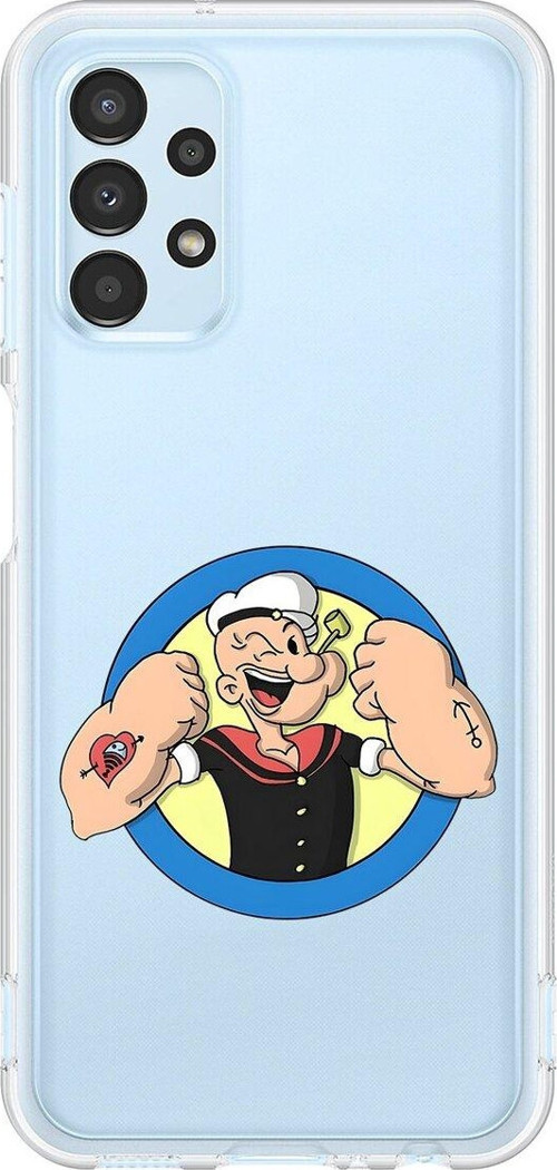 Samsung Galaxy A13 Uyumlu Şeffaf Kılıf Cartoon 12 Tasarımlı