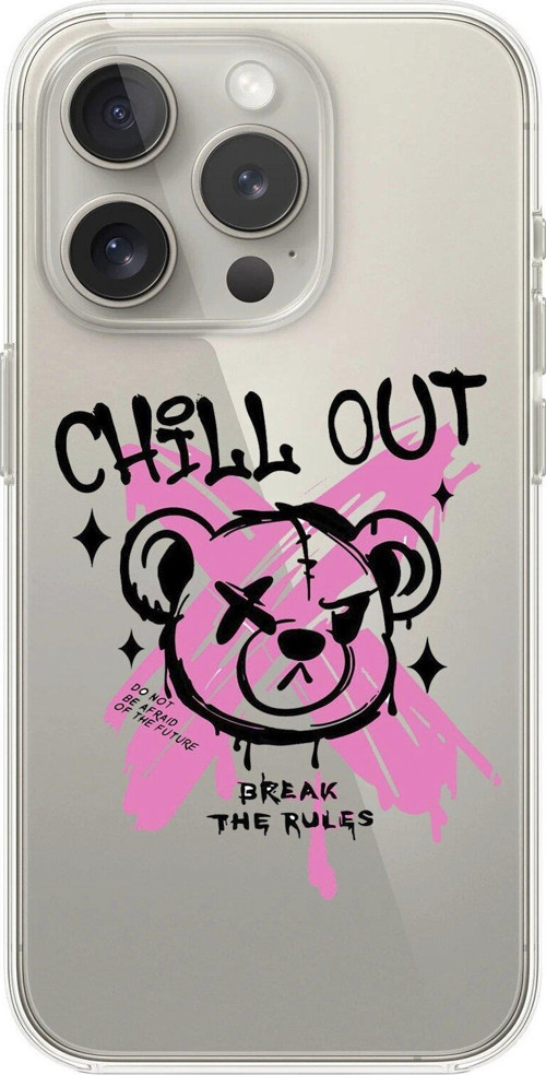 İphone 12 Pro Max Uyumlu Şeffaf Kılıf Graffiti 6 Tasarımlı