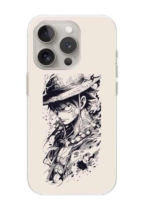 İphone 12 Pro Uyumlu Şeffaf Kılıf One Piece Tasarımlı 1