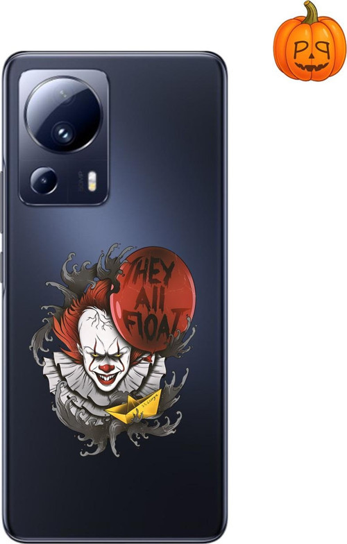 Ppkin Dali Design Xiaomi Mi 13 Uyumlu Şeffaf Kılıf Horror 1 Tasarımlı