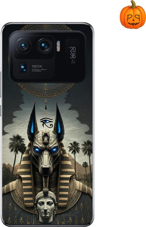 Xiaomi Mi 11 Pro Uyumlu Şeffaf Kılıf Antik Mısır 5 Tasarımlı