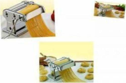 Erişte Makarna Makinesi Hamur Kesme Yapma Mantı Açma 3 Fonksiyonlu Dilimleme Alüminyum