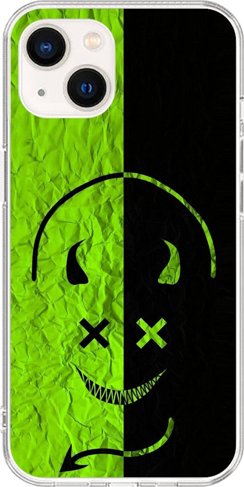 İphone 15 Uyumlu Şeffaf Kılıf Devil 1 Tasarımlı