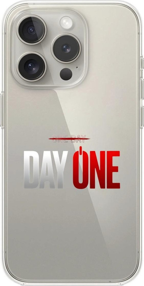 İphone 13 Pro Uyumlu Şeffaf Kılıf One Day/Day One Tasarımlı